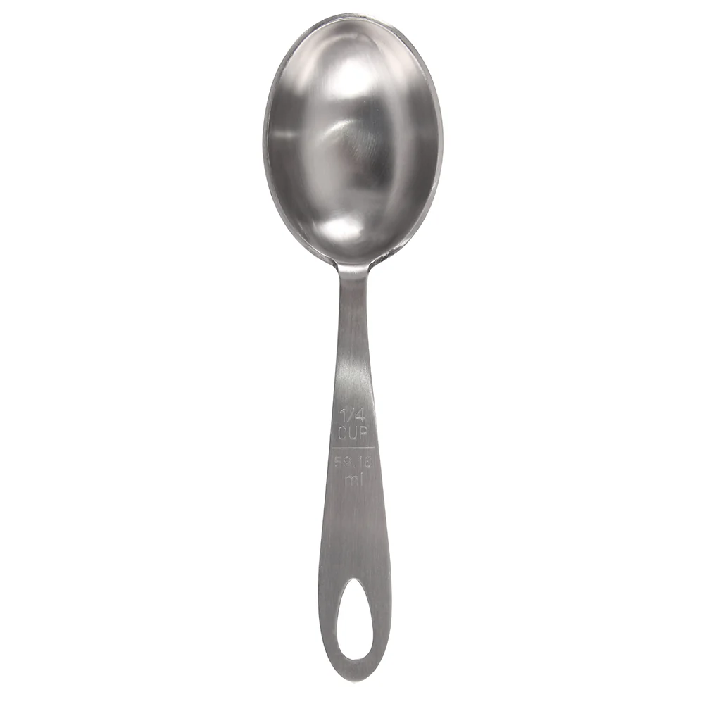4-Pc Stainless Steel Measuring Scoop Set - Image 4