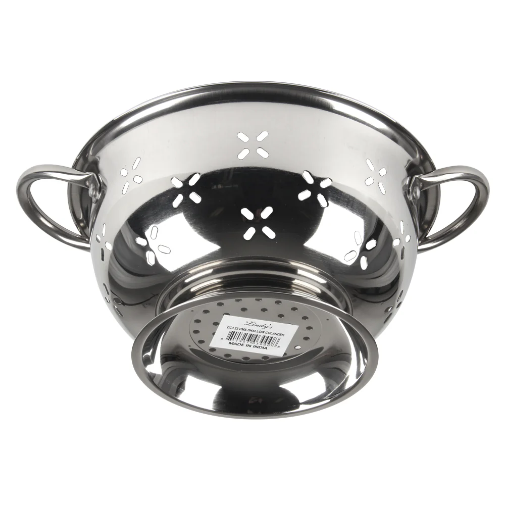 Stainless Steel 3 Qt Colander - Image 4