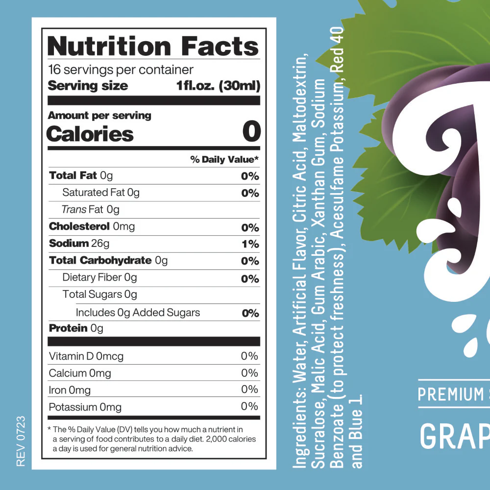 Time for Treats SUGAR FREE - Grape Syrup - Image 6