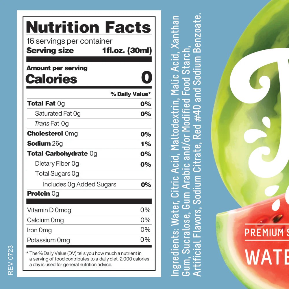 Time For Treats SUGAR FREE - Watermelon Syrup - Image 6